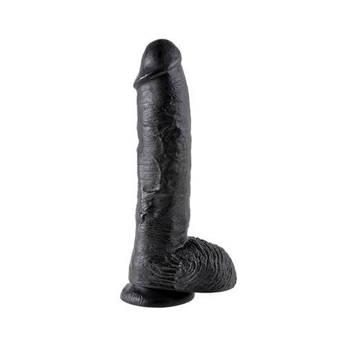 King Cock - Dildo met zuignap en ballen - 25,4 cm